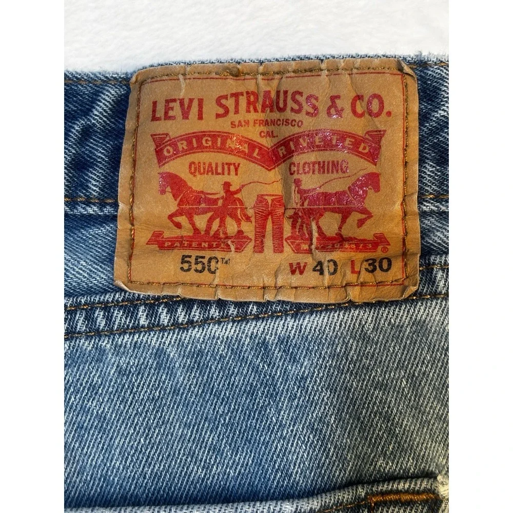 Vintage Levis 550 Jeans Mens 40x30 (measures 40x29.5) Relaxed Fit‎ 90's Y2k